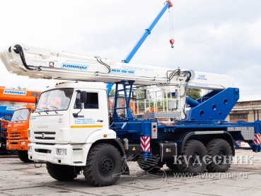 АГП-36-5К «Клинцы» на базе шасси КамАЗ-43118 (6х6)